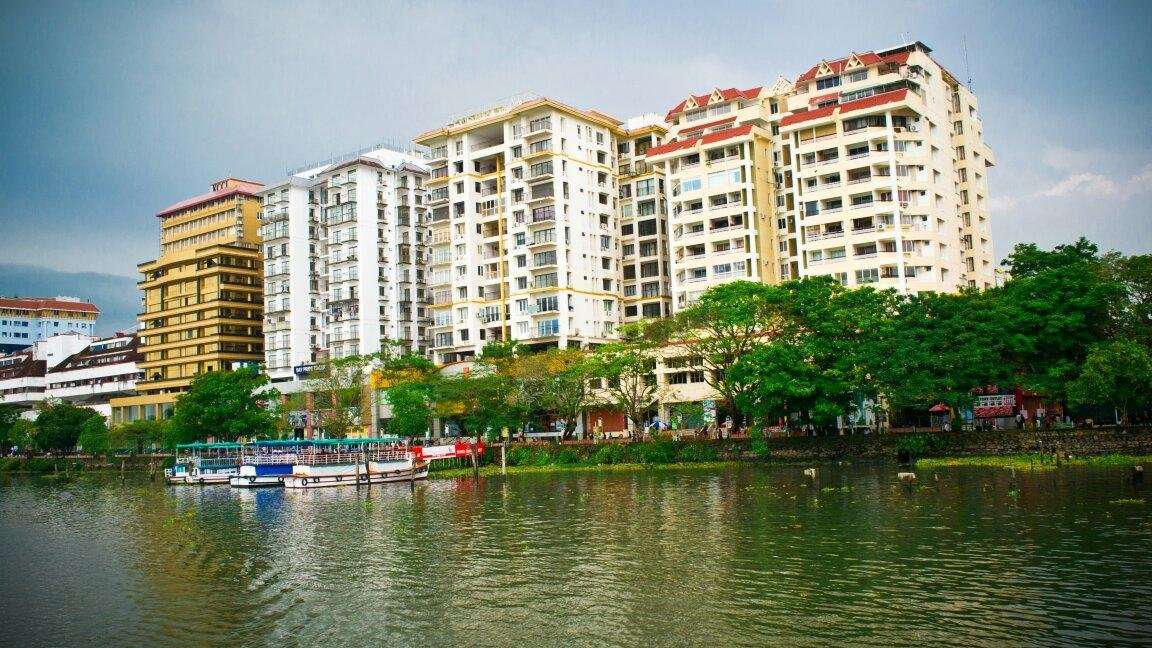 Marine Drive Kochi Kerala