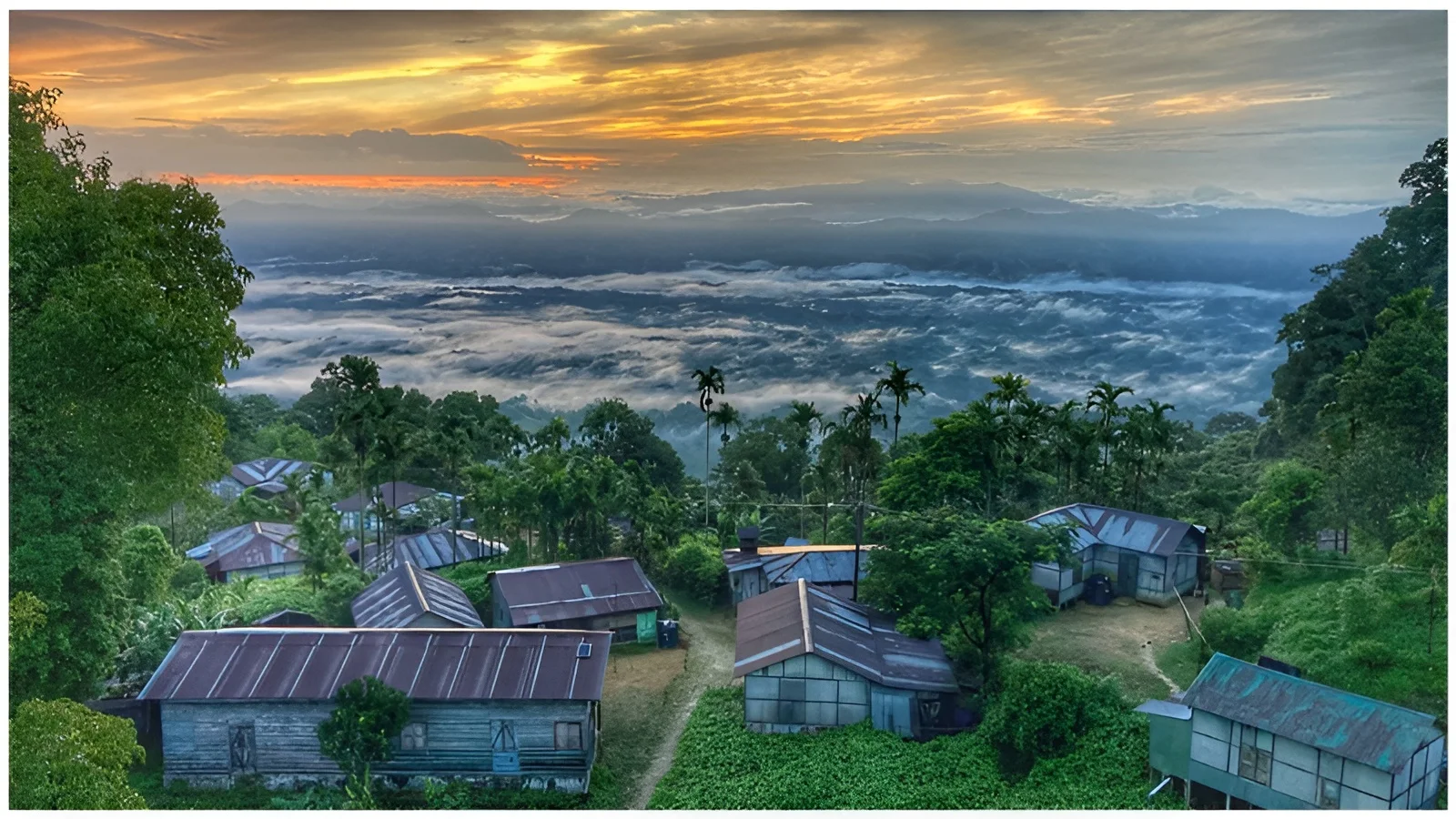 Jampui Hills, Tripura 